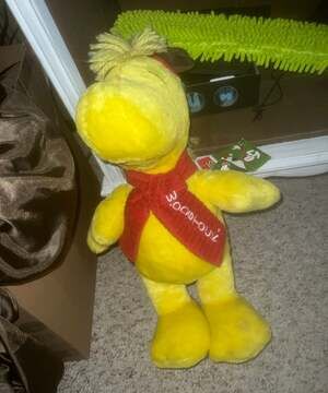 Dan Dee Collector's Choice Peanuts Woodstock 20" Plush Christmas Porch Greeter